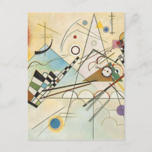 Sammansättning 8 Kandinsky Painting Vykort