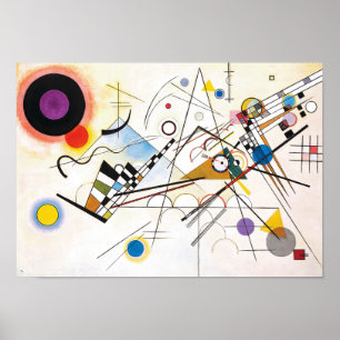 Sammansättning 8   Kandinsky   Poster