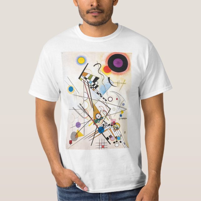 Sammansättning 8 | Kandinsky | T Shirt (Framsida)