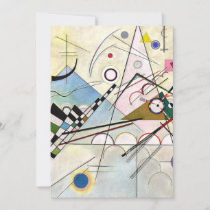 Sammansättning 8 Wassily Kandinsky Inbjudningar