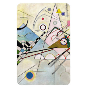 Sammansättning 8 Wassily Kandinsky Magnet