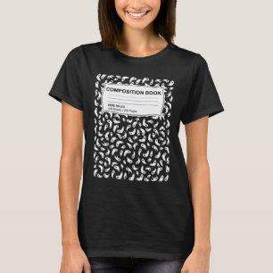 Sammansättning av bärbara datorer Halloween Costum T Shirt