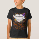 Sammansättning av matchningsgrupp för anteckningsb t shirt<br><div class="desc">Sammansättning av matchningsgrupp för anteckningsboksformat Halloween</div>