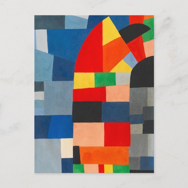 Sammansättning av Otto Freundlich Vykort (Framsida)