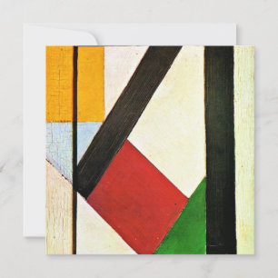 Sammansättning, berömd konstverk av Theo van Doesb Kort