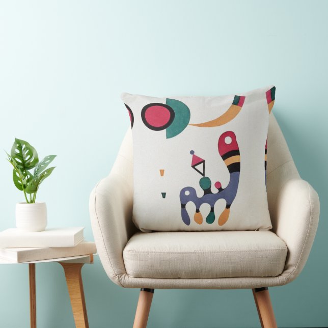 Sammansättning Biomorf Abstraction - Kandinsky Kudde (Stol)