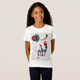 Sammansättning Biomorf Abstraction - Kandinsky T Shirt