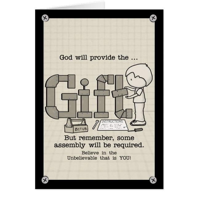 Sammansättning krävs hälsningskort (Framsidan)