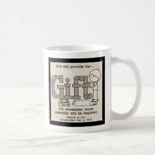 Sammansättning krävs kaffemugg