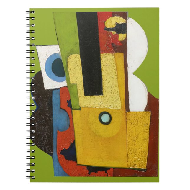 Sammansättning med gitarr, Amadeo de Souza-Cardoso Anteckningsbok (Framsidan)