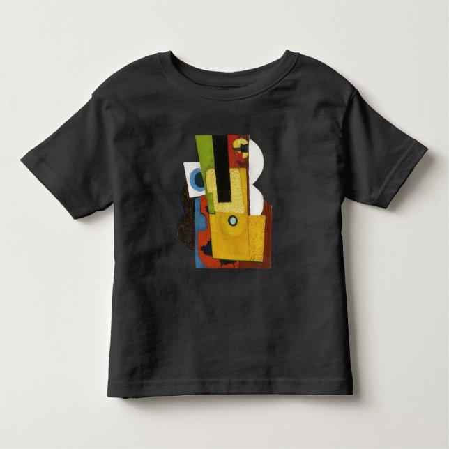 Sammansättning med gitarr, Amadeo de Souza-Cardoso T Shirt (Framsida)