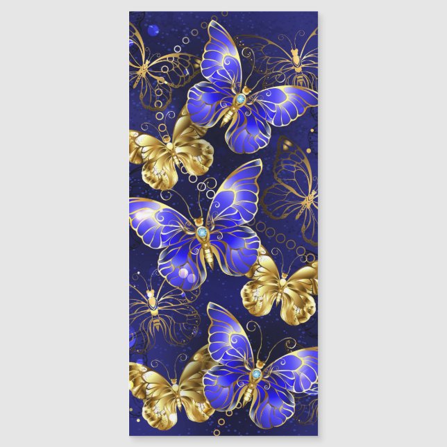 Sammansättning med Sapphire Butterflies (Framsida)