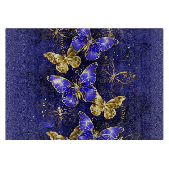 Sammansättning med Sapphire Butterflies (Framsidan)
