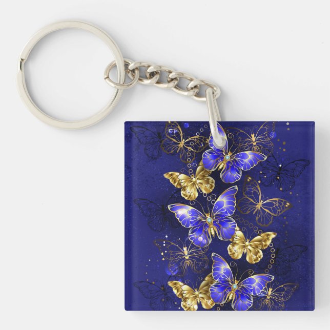 Sammansättning med Sapphire Butterflies (Framsidan)