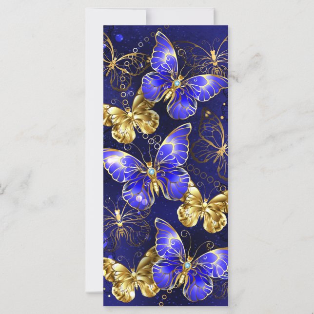 Sammansättning med Sapphire Butterflies (Framsida)