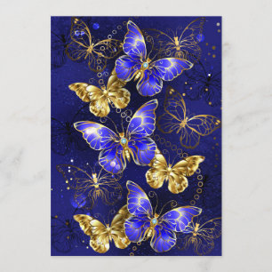 Sammansättning med Sapphire Butterflies Program
