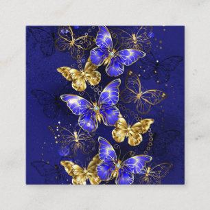 Sammansättning med Sapphire Butterflies Tilläggskort