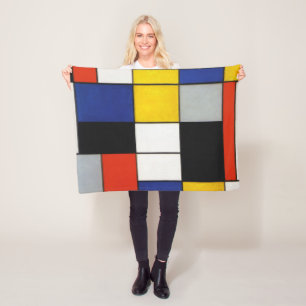 Sammansättning, Mondrian Fleecefilt