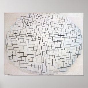 Sammansättning nr 10, Pier och Ocean Mondriaan Poster