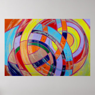 Sammansättning nr 15 från Michael Moffa Poster