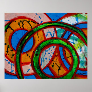 Sammansättning nr 20 från Michael Moffa Poster