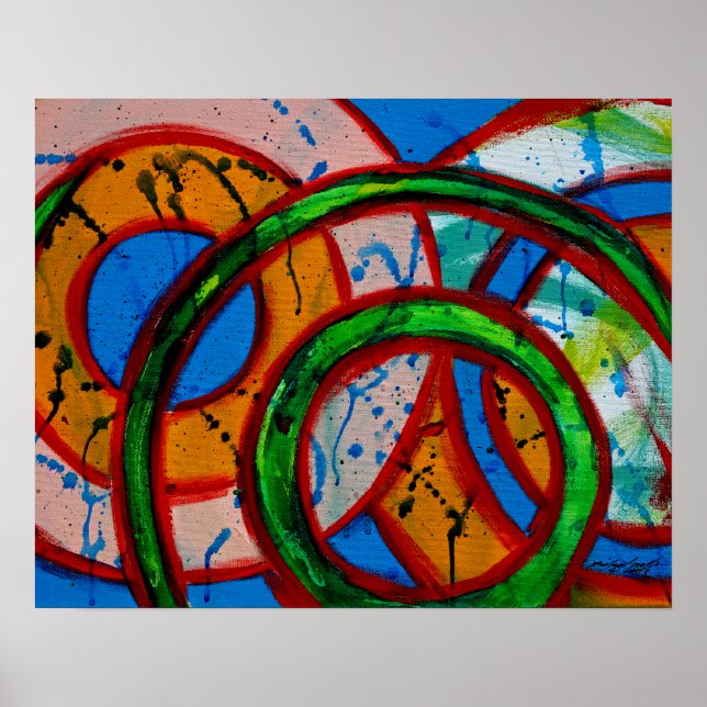 Sammansättning nr 20 från Michael Moffa Poster (Framsidan)