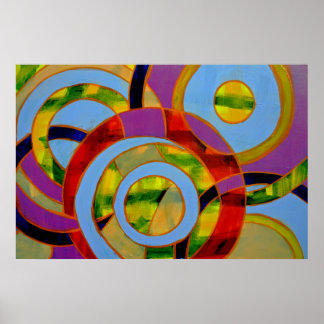 Sammansättning nr 21 från Michael Moffa Poster