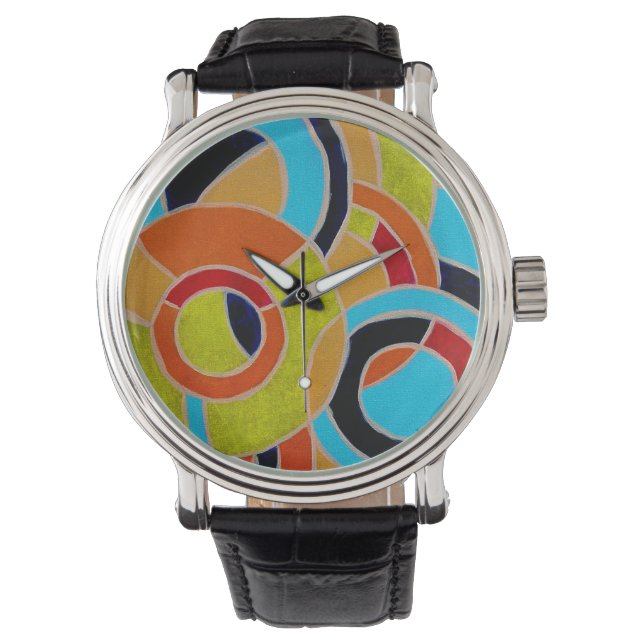 Sammansättning nr 22 från Michael Moffa Armbandsur (Framsida)