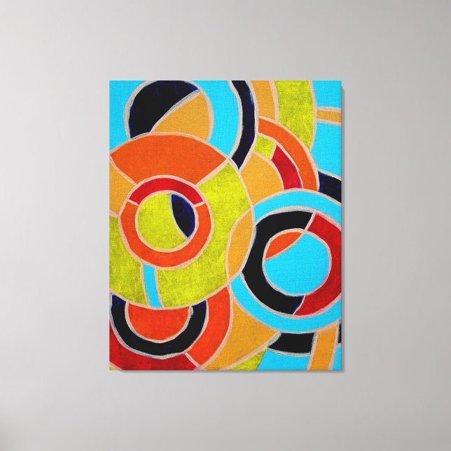Sammansättning nr 22 från Michael Moffa Canvastryck (Framsida)