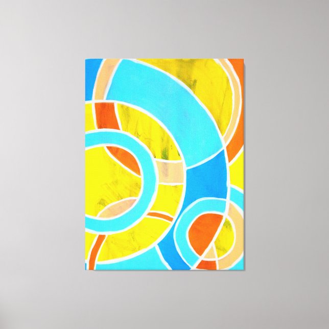 Sammansättning nr 23 från Michael Moffa Canvastryck (Framsida)