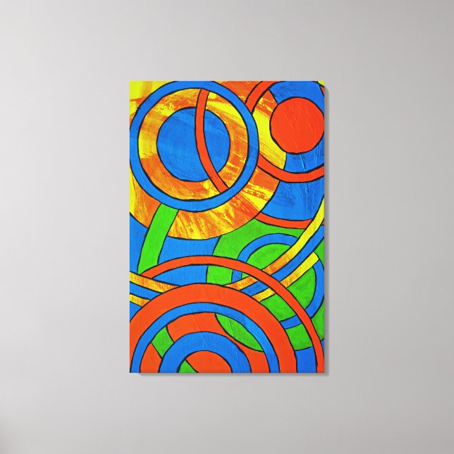 Sammansättning nr 29 från Michael Moffa Canvastryck (Framsida)