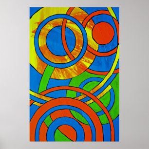 Sammansättning nr 29 från Michael Moffa Poster
