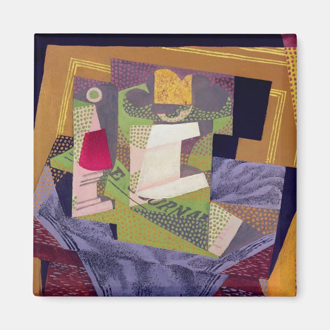 Sammansättning på Bord, 1916 Magnet (Framsidan)