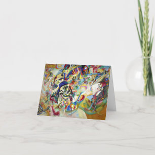 Sammansättning VII av Wassily Kandinsky Tack Kort