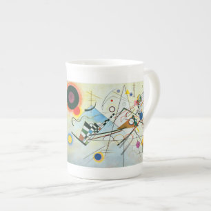 Sammansättning VIII av Wassily Kandinsky Benporslin Mugg