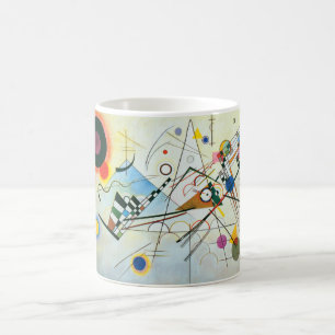 Sammansättning VIII av Wassily Kandinsky Kaffemugg