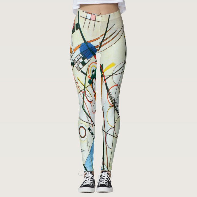 Sammansättning VIII av Wassily Kandinsky Leggings (Framsida)