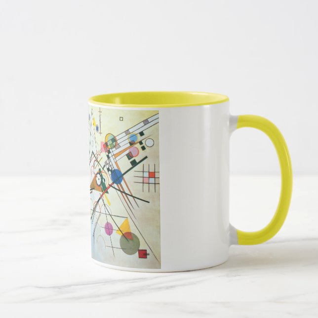 Sammansättning VIII av Wassily Kandinsky Mugg (Höger)