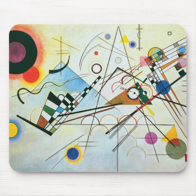 Sammansättning VIII av Wassily Kandinsky Musmatta (Framsidan)