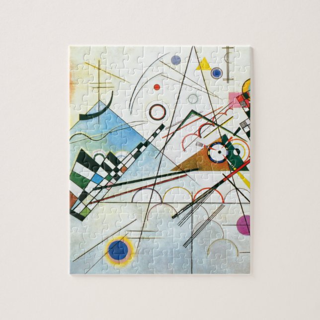 Sammansättning VIII av Wassily Kandinsky Pussel (Vertikal)
