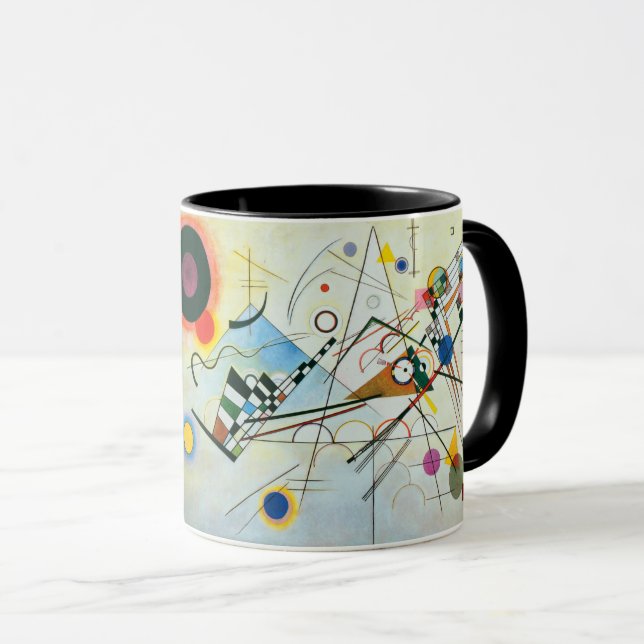 Sammansättning VIII från Wassily Kandinsky Coffee  Mugg (Framsida höger)