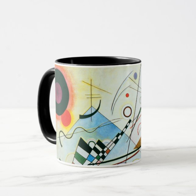 Sammansättning VIII från Wassily Kandinsky Coffee  Mugg (Framsida vänster)