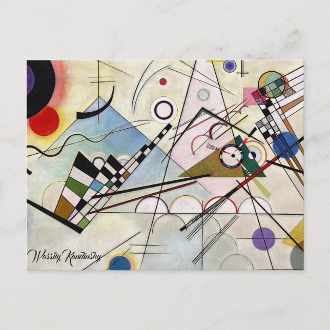 Sammansättning VIII Vykort (Framsida)