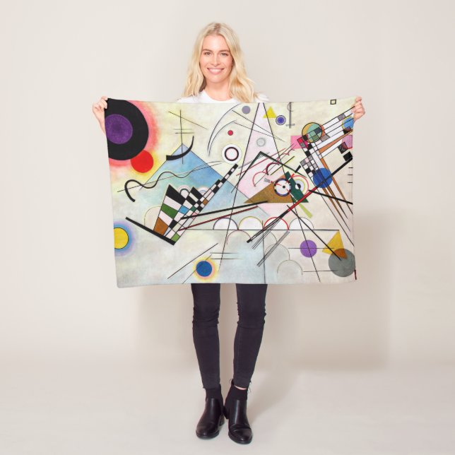 Sammansättning VIII, Wassily Kandinsky Fleecefilt (På plats)