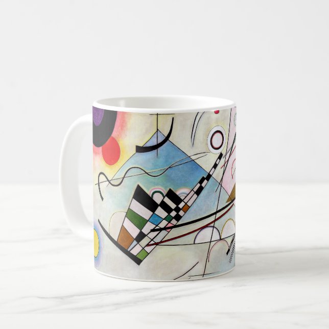 Sammansättning VIII, Wassily Kandinsky Kaffemugg (Framsida vänster)