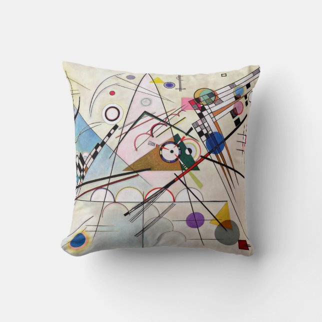 Sammansättning VIII, Wassily Kandinsky Kudde (Framsida)