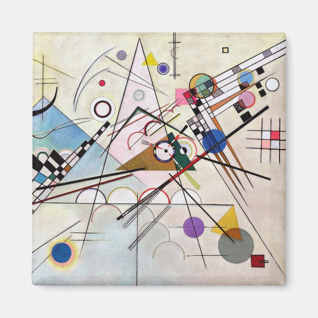 Sammansättning VIII, Wassily Kandinsky Magnet (Framsidan)