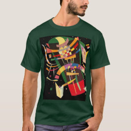 Sammansättning X Biomorf Abstraction - Kandinsky T Shirt