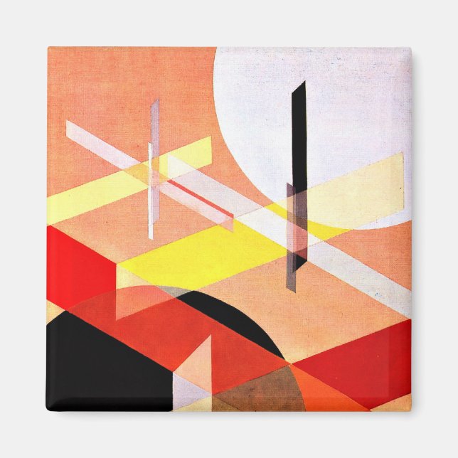 Sammansättning Z, VIII, Laszlo Moholy-Nagy Magnet (Framsidan)