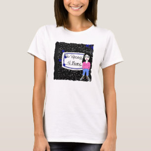 Sammansättningsanteckningsbok Tee Shirt